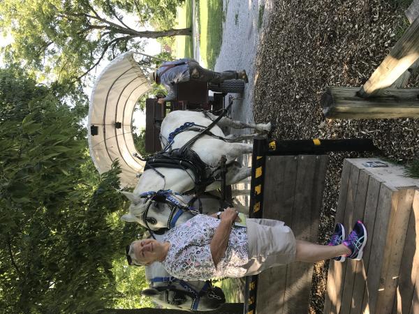 Wagon ride at Nauvoo, Il.