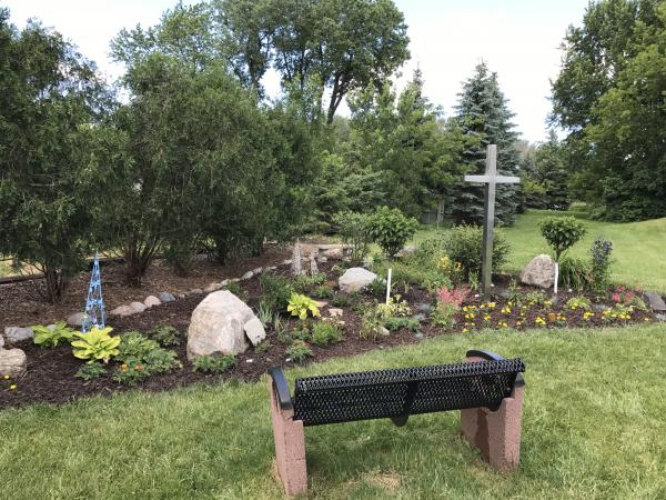 UMC prayer garden