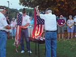 Flag Disposal Ceremony