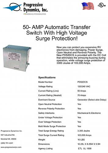 Click image for larger version

Name:	Surge Protector PD52DCS 2.jpg
Views:	157
Size:	169.2 KB
ID:	4054