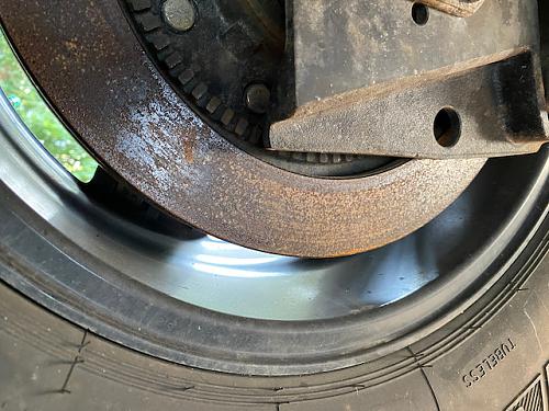 Click image for larger version

Name:	Brake rotor rust.jpeg
Views:	49
Size:	146.0 KB
ID:	9749