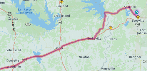 Click image for larger version

Name:	RV Trip Wiz Route Leesville LA.png
Views:	40
Size:	850.6 KB
ID:	16127