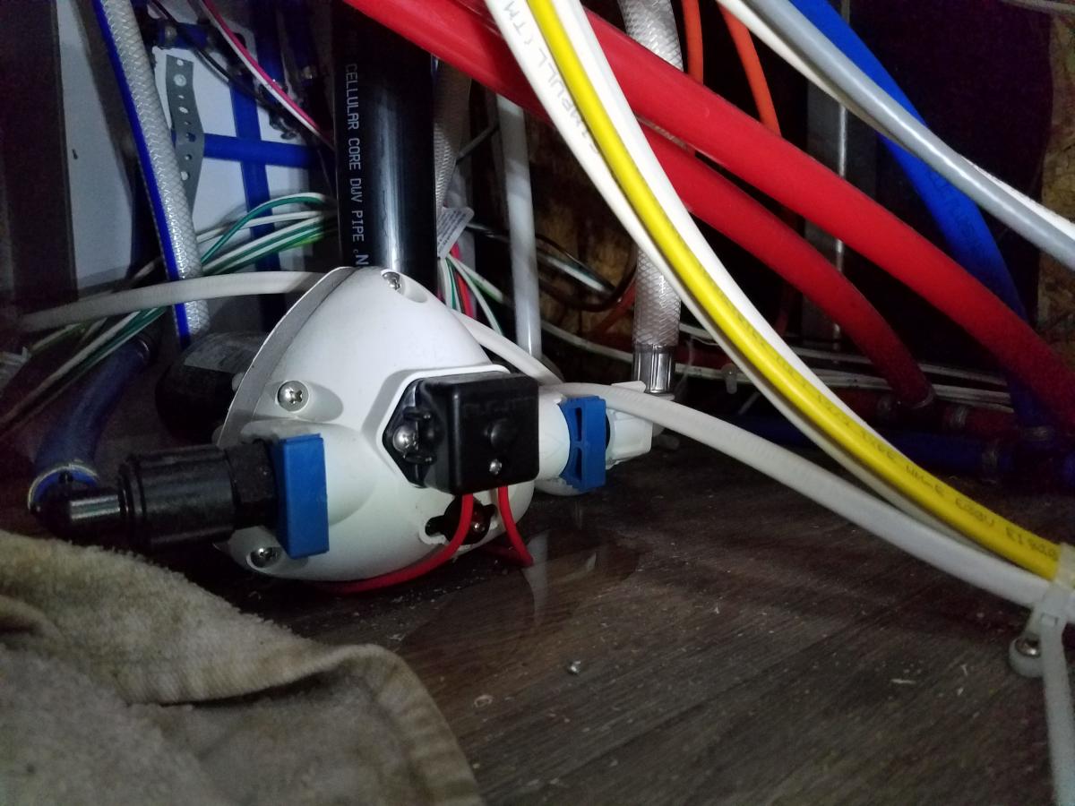 April 20 pump hoses not connected tight