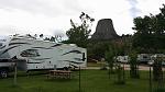 Camping at Devils Tower