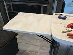 Corian countertop extension