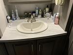 New sink and faucet.